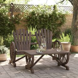 vidaXL Garten-Lounge-Set Massivholz Tanne 2-tlg. (365098)