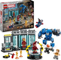 LEGO Marvel Iron Mans Labor: Halle der Rüstungen (76315)
