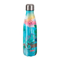 Step by Step Chameleon Joshy Edelstahl-Trinkflasche