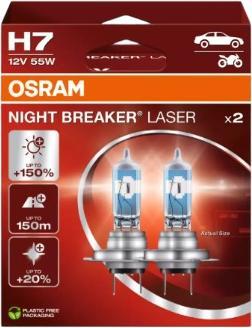 Osram Night Breaker Laser H7 (64210NL-2HB) Osram Night Breaker Laser H7 (64210NL-2HB)