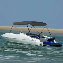 vidaXL 2-Bow Bimini Top Anthrazit 180x130x110 cm (93130)