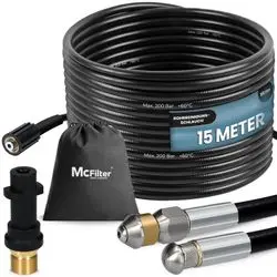McFilter Rohrreinigungsschlauch Set 15 m