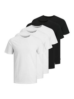 Jack & Jones Jjeorganic Basic Tee SS O-NE 5er Pack (12191190)