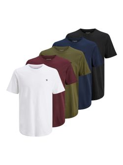Jack & Jones Jprblabrody Tee SS Crew Neck 5er Pack (12190468)