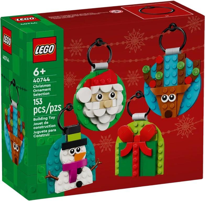 LEGO Verschiedene Christbaumanhänger (40744)