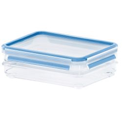Emsa Clip & Close Frischhaltedosen 2 x 0,6 l