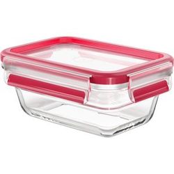 Emsa Clip & Close Glas Frischhaltedose rechteckig 0,45 l