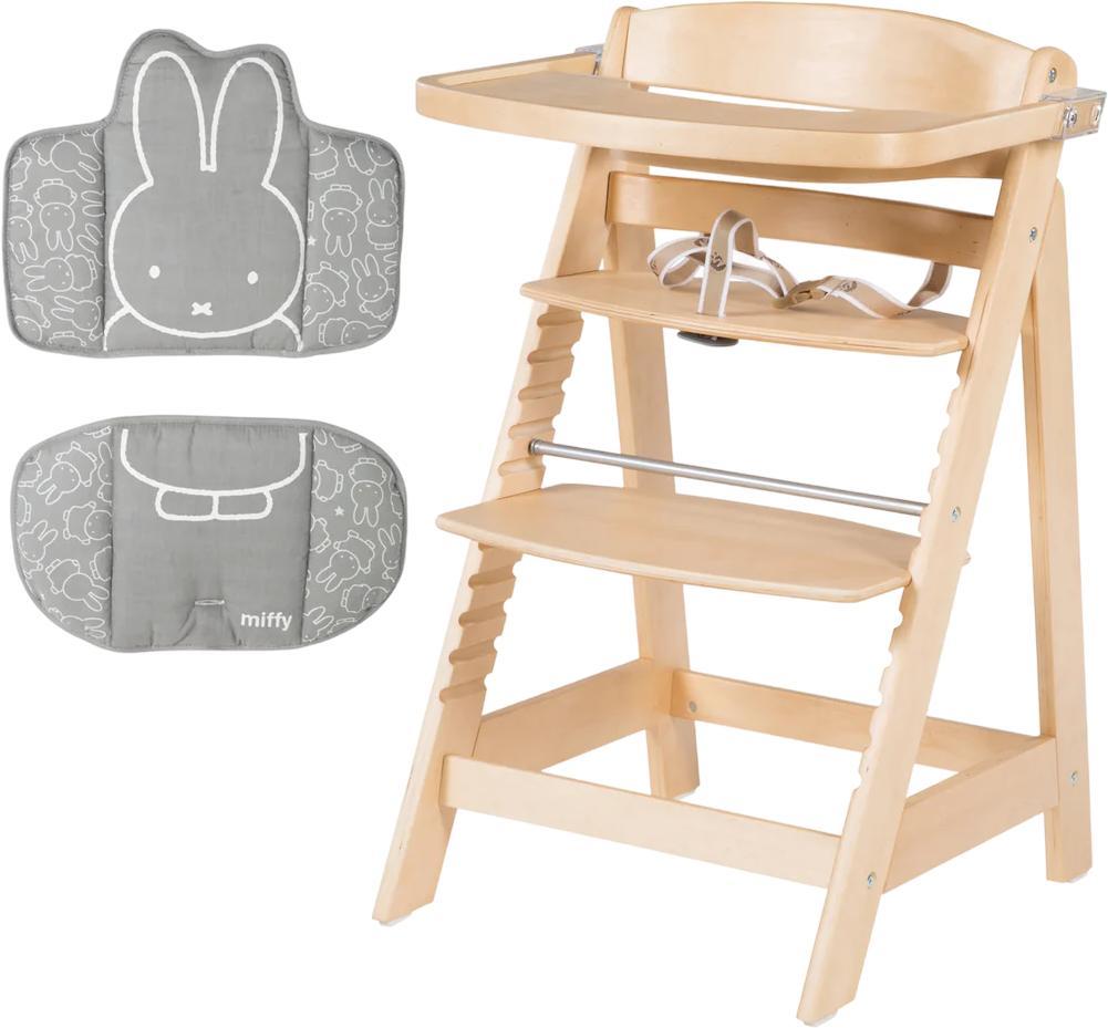 Roba Treppenhochstuhl Sit Up FUN + Essbrett + Sitzkissen miffy (7569S210)