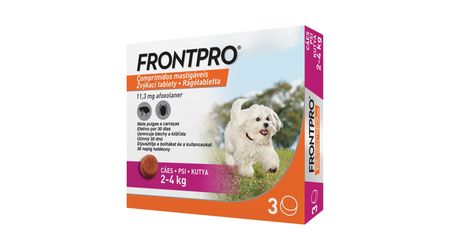 Boehringer Ingelheim Frontpro 11 mg Hund  2-4 kg 3 Stk.