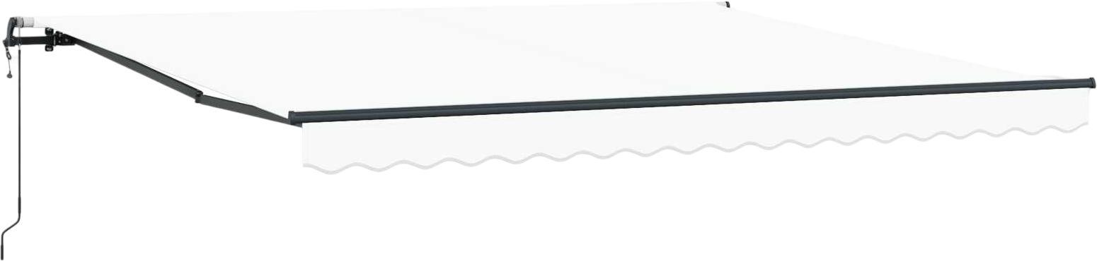 vidaXL Einziehbare Markise 400 × 350 cm (3330797)