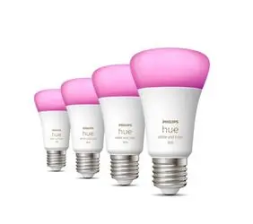 Philips Hue White & Color Ambiance A60 E27 810 4er Pack