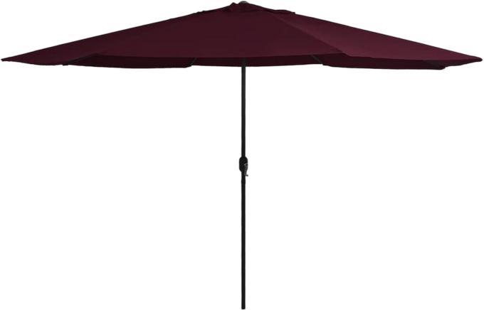 vidaXL Sonnenschirm mit Metall-Mast 390 cm (47382)