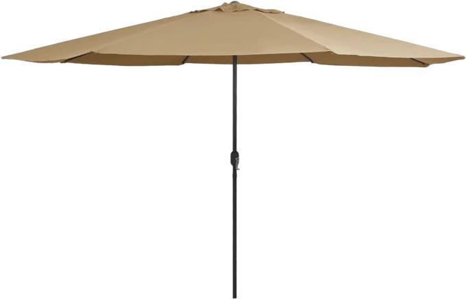 vidaXL Sonnenschirm mit Metall-Mast 390 cm (47381)