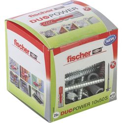 Fischer DuoPower 10 x 50 S 25 Stk. (535461)