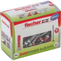 Fischer DuoPower 5 x 25 S PH 50 Stk. (535462)