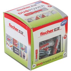 Fischer DuoPower 8 x 40 S PH 50 Stk. (535464)