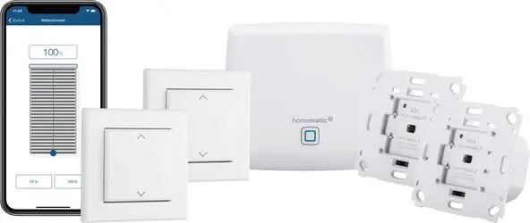 HomeMatic HmIP-SK20 Starter Set Beschattung mit Access Point (158143A0)