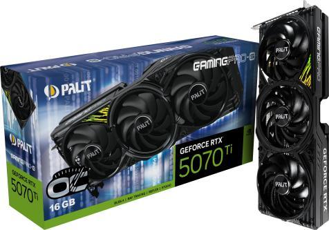 Palit GeForce RTX 5070 Ti GamingPro-S OC 16GB (NE7507TS19T2-GB2031U)