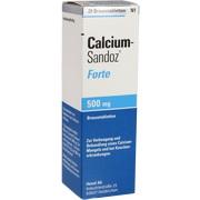 Hexal AG CALCIUM SANDOZ FORTE, 20 Brausetbl. (N1) forte Hexal AG CALCIUM SANDOZ FORTE, 20 Brausetbl. (N1) forte