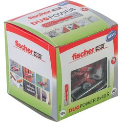 Fischer DuoPower 8 x 40 S 50 Stk. (535460)