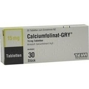 Teva GmbH CALCIUMFOLINAT GRY 15, 30 Tbl. (N2) 15 mg