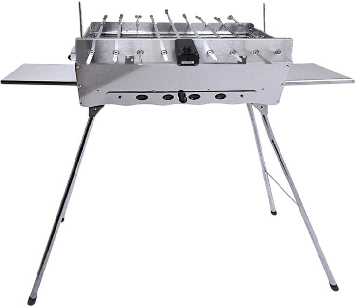 Grillpeter Mangal Astana mit Drehspießregler 230 V + 9 Spieße (8091454)