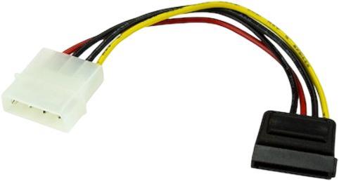 StarTech.com 4 Pin LP4 auf SATA Kabel - LP4 / Serial-ATA Stromadapter 15 cm (SATAPOWADAP)