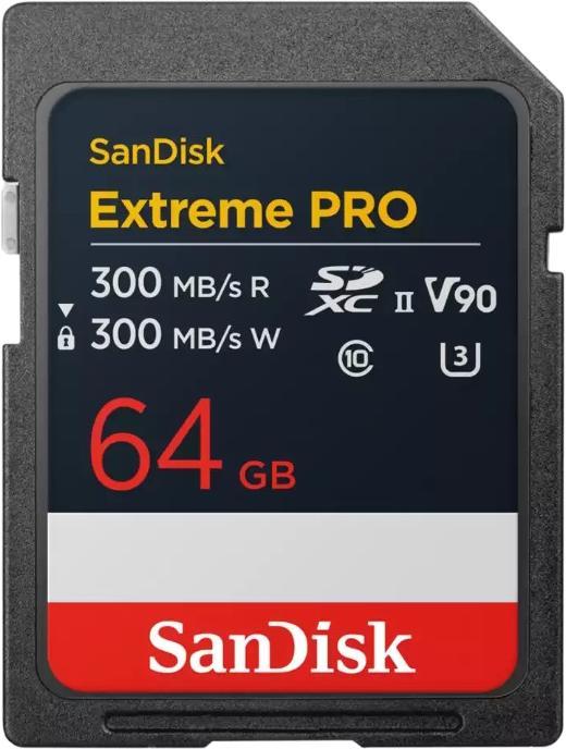 SanDisk Extreme PRO R300/W300 SDXC 64GB (SDSDXDM-064G-GN4IN)