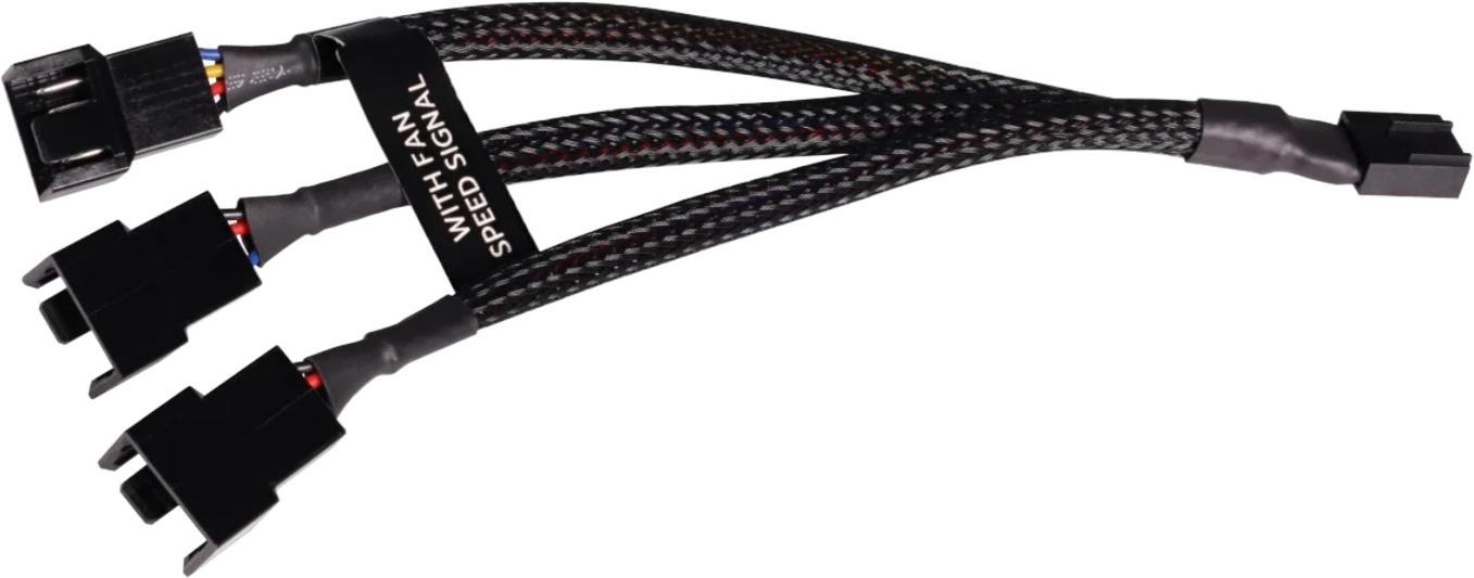 Alphacool Y-Splitter 4-Pin auf 3x 4-Pin PWM 15 cm (18679) Alphacool Y-Splitter 4-Pin auf 3x 4-Pin PWM 15 cm (18679)