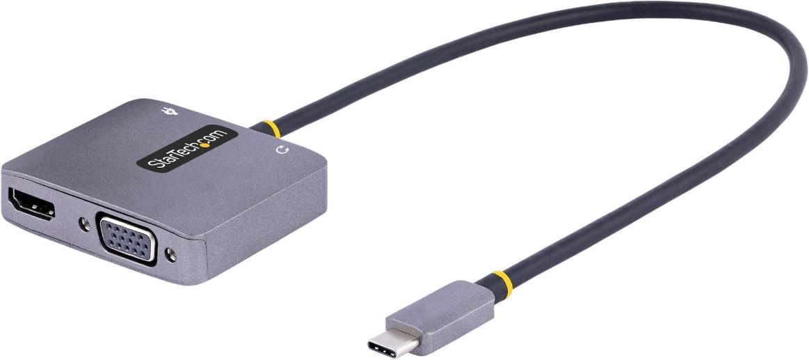StarTech.com USB C Video Adapter (122-USBC-HDMI-4K-VGA)