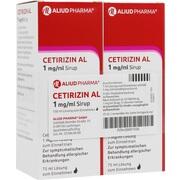 ALIUD Pharma CETIRIZIN AL 1MG/ML SIRUP, 2 x 75 ml (N2) ALIUD Pharma CETIRIZIN AL 1MG/ML SIRUP, 2 x 75 ml (N2)