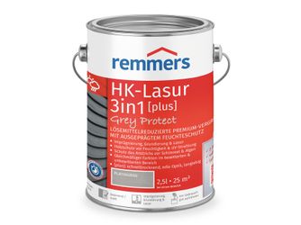 Remmers HK-Lasur 3in1 [plus] Grey-Protect 2,5 l