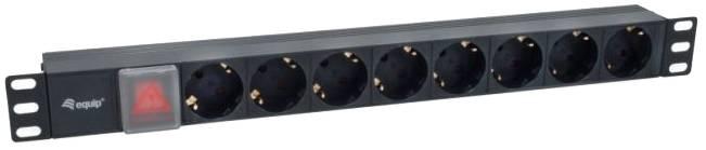 Equip 8-Fach Deutsche Steckdosenleiste (333286)