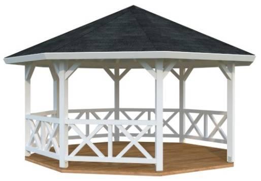 Palmako Betty 18,0 m² lackiert