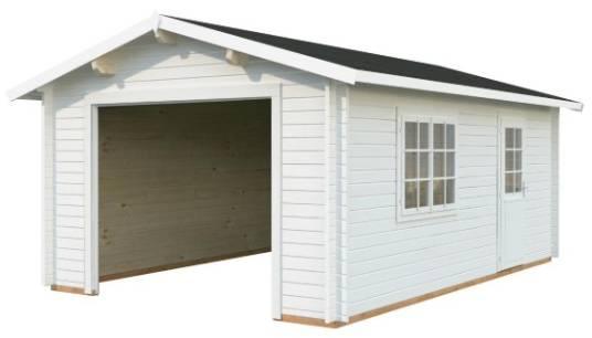 Palmako Roger 19,0 m² ohne Tor lackiert
