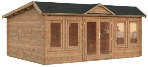 Palmako Claudia Pentroof 19,4 m² tauchgrundiert