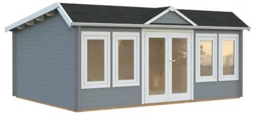 Palmako Claudia Pentroof 19,4 m² lackiert