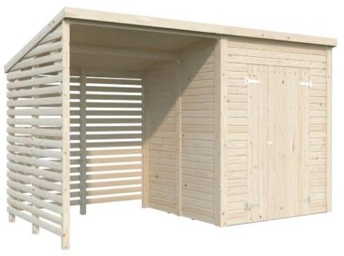 Palmako Leif 3,0 + 2,9 m² naturbelassen