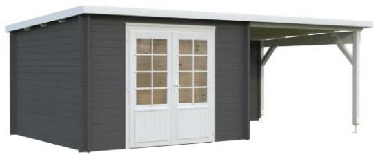 Palmako Ella 8,7 + 8,2 m² lackiert