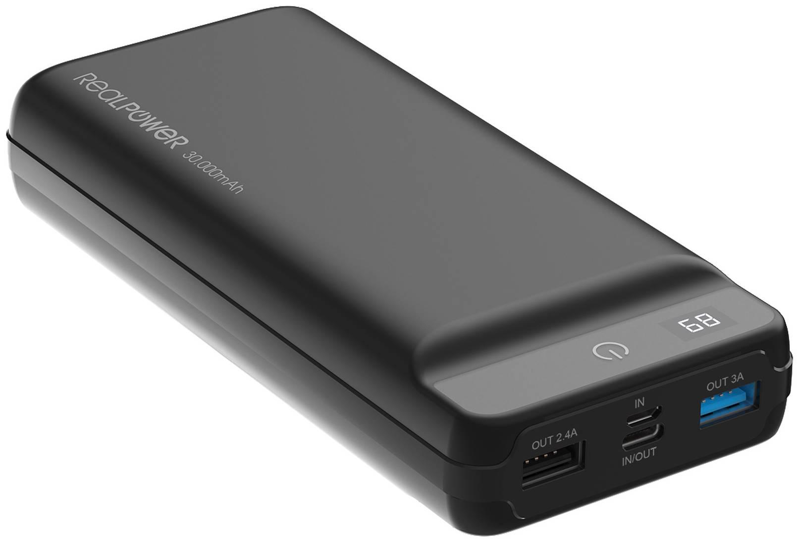 Realpower Powerbank PB-30k PD