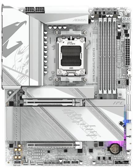 GIGABYTE X870 AORUS Elite X3D ICE GIGABYTE X870 AORUS Elite X3D ICE