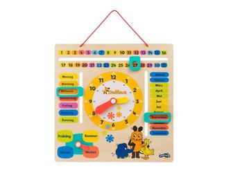 Small Foot Die Maus Lernuhr mit Kalender (10496)