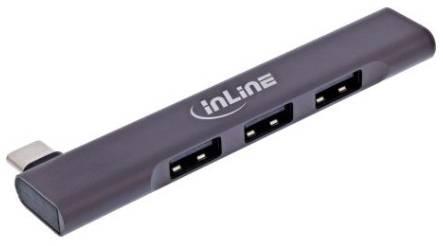 Inline Slim 4-Port USB-Hub (33203N)