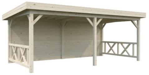 Palmako Connect Lenna 16,6 m² Set 308 naturbelassen