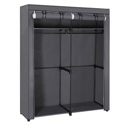 Songmics Stoffschrank mit 2 Kleiderstangen (RYG002)