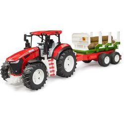 Bruder Roadmax Traktor mit Rückeanhänger