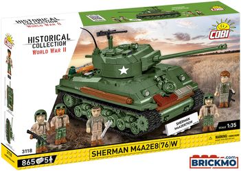 COBI Sherman M4A2E8(76)W (3118)