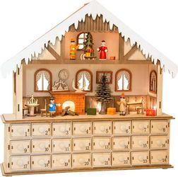 Small Foot Adventskalender Stube mit Beleuchtung (10546)