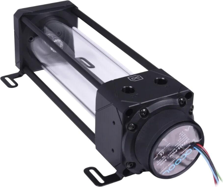 Alphacool Eisbecher Aurora D5 250 mm Acetal/Glas inkl. Pumpe VPP655 (13514)