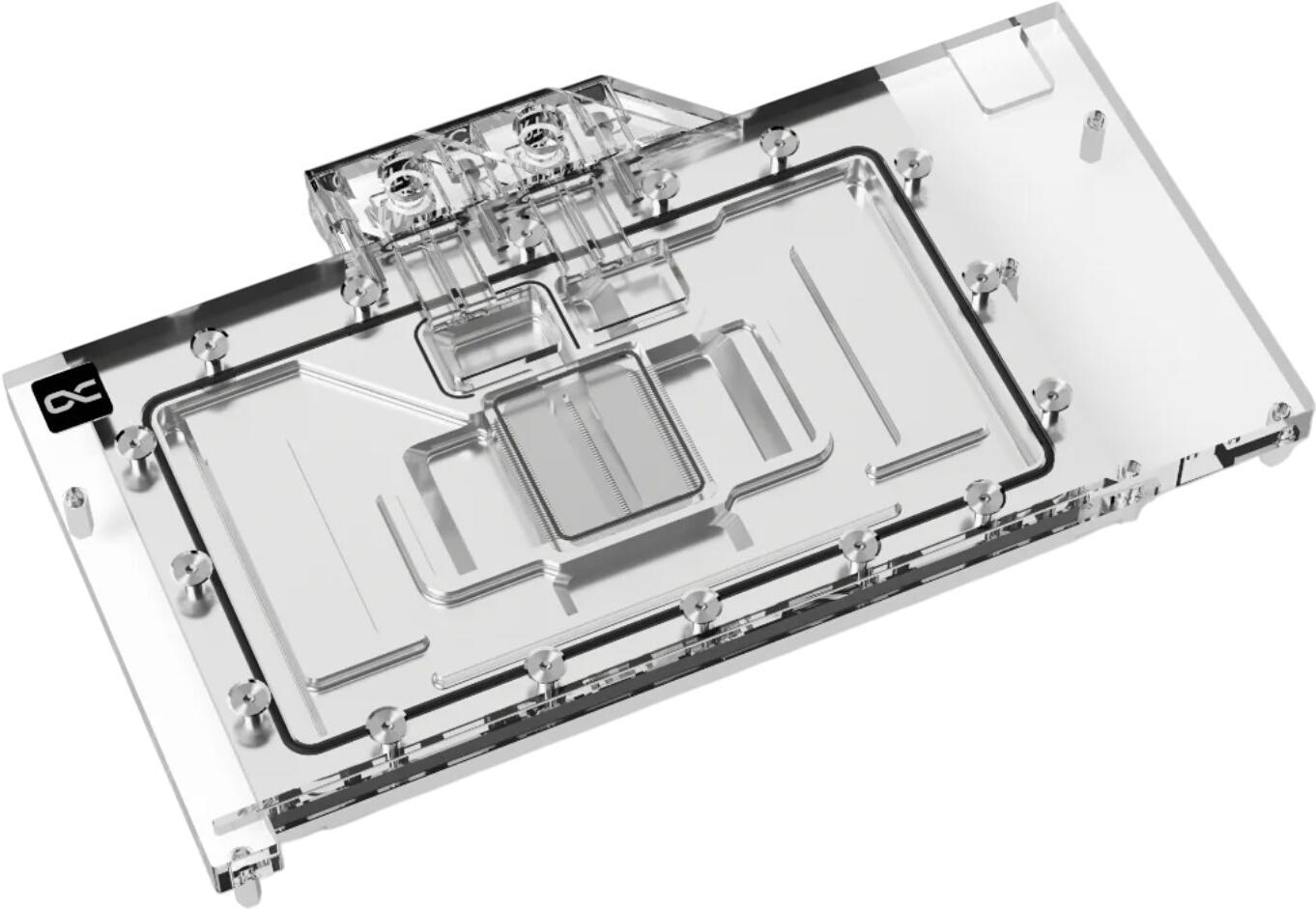 Alphacool Eisblock Aurora Acryl GPX-N NVIDIA RTX 4090 Suprim mit Backplate (13459)